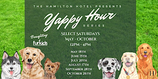Imagem principal do evento The Hamilton Hotel Alpharetta's Yappy Hour Series