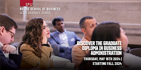 Lunch&Learn: Discover the GDBA Experience at SFU Beedie School of Business
