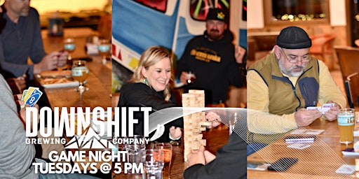 Game Night at Downshift Brewing Company - Riverside primary image