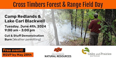 Imagem principal do evento Cross Timbers Forest & Range Management Field Day