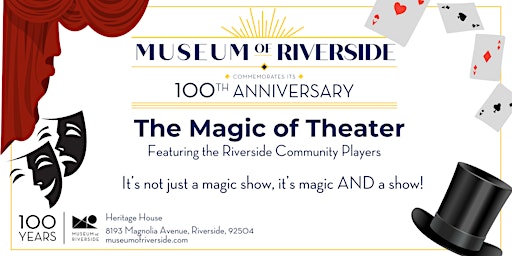 Imagem principal do evento The Magic of Theater