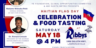 Immagine principale di Haitian Flag Day Celebration & Food Tasting at Ribby's 