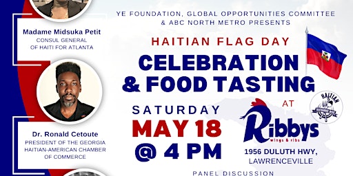 Primaire afbeelding van Haitian Flag Day Celebration & Food Tasting at Ribby's