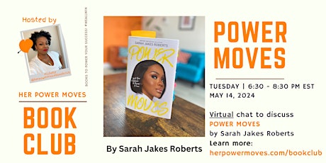 POWER MOVES by Sarah Jakes Roberts - Her Power Moves Book Club