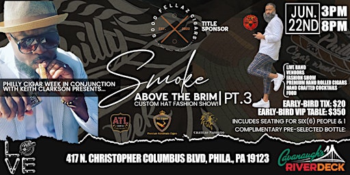 GOODFELLAZ CIGARS PRESENTS SMOKE ABOVE THE BRIM PT.3 FEATURING ATL CIGARS primary image