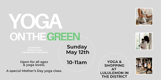 Imagen principal de Yoga and Sound Bowls on the Green in the District