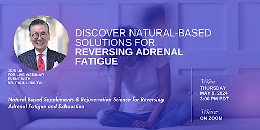 Imagem principal de Discover Natural-Based Supplements for Reversing Adrenal Fatigue
