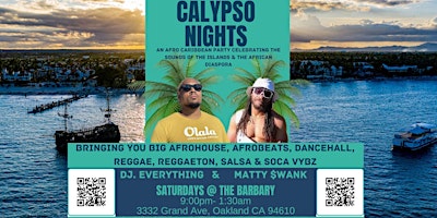 Image principale de Calypso Nights; Reggaeton/ Afrobeats/ Salsa/ Amipiano / Timba Cinco de Mayo