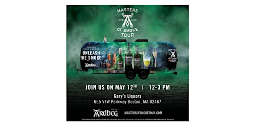 Image principale de Ardbeg Masters of Smoke Tour Comes to Boston, Massachusetts