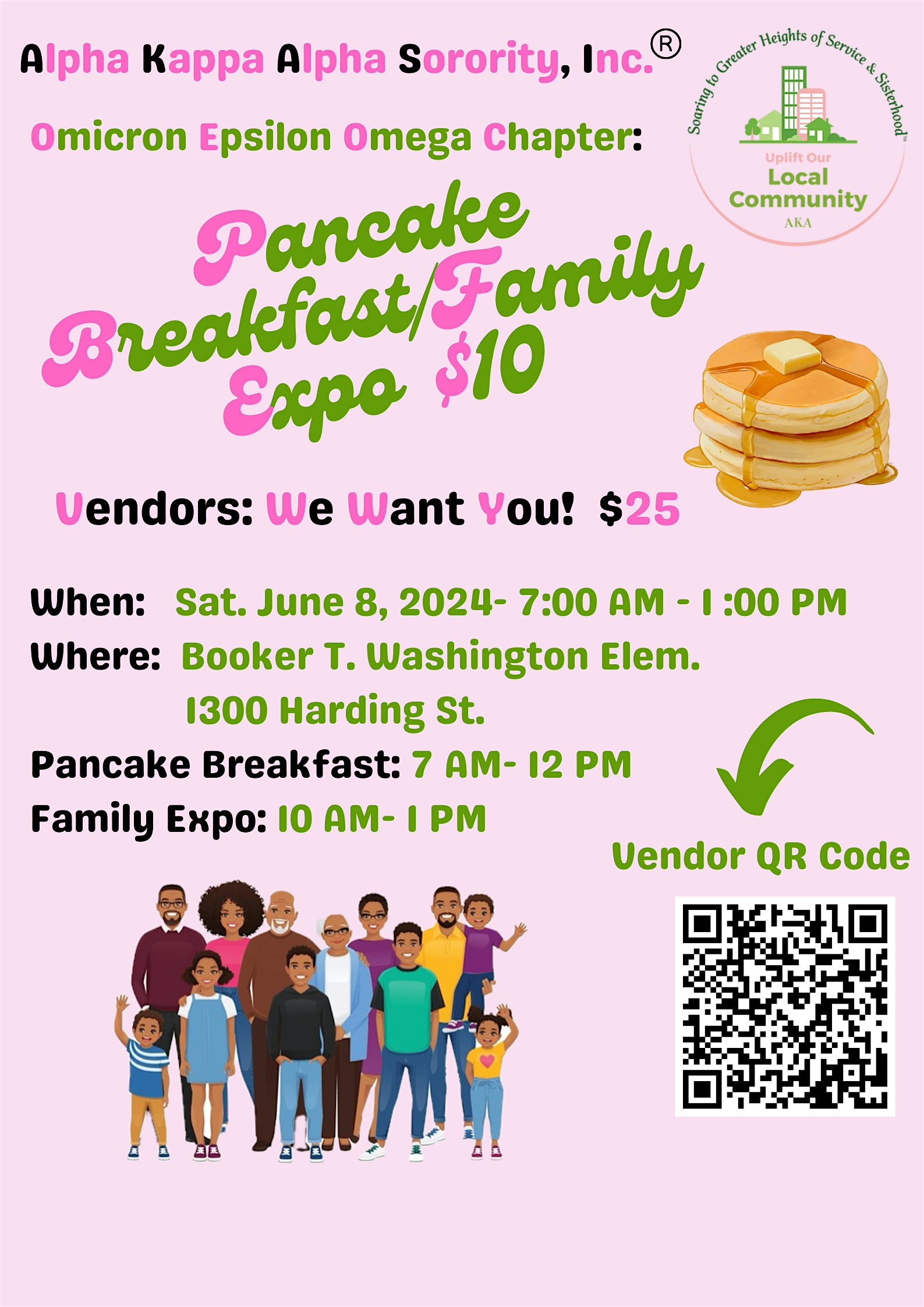 Omicron Epsilon Omega Annual Pancake Breakfast