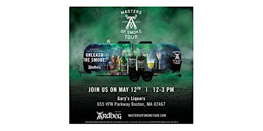 Immagine principale di Ardbeg Masters of Smoke Tour Comes to Boston, Massachusetts 