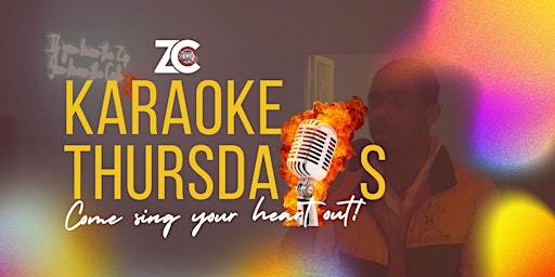 Primaire afbeelding van Karaoke Thursdays @ Zip Code Lounge