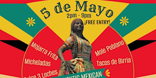Image principale de Cinco de Mayo - Authentic Mexican Menu
