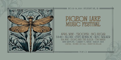 Image principale de 2024 Pigeon Lake Music Festival