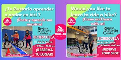 Imagen principal de Biciescuela para Adultos de Latinas en Bici