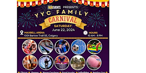 Imagem principal do evento YYC Family Carnival and Circus