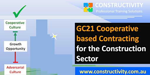 Immagine principale di GC21 + MW21 Cooperative Contracting 2x Half Days - Mon 22, Tue 23 July 2024 