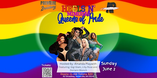 Imagem principal do evento Heels N' Mimosas: Queens of Pride