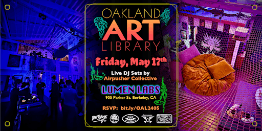 Imagem principal do evento Oakland Art Library ~ 2nd Party of 2024!