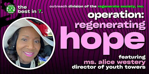 Immagine principale di Operation: Regenerating Hope 