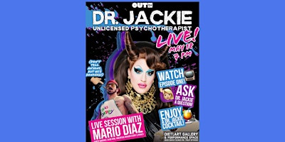 DR. JACKIE - UNLICENSED PSYCHOTHERAPIST - LIVE! primary image