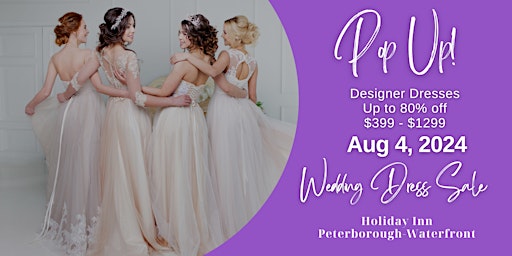 Imagem principal do evento Opportunity Bridal - Wedding Dress Sale - Peterborough