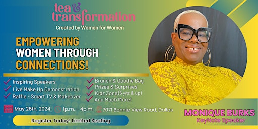 Imagem principal do evento Tea & Transformation: Empowering Women Through Connection!