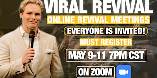 Image principale de Viral Revival - Online Revival Meetings