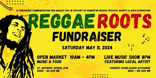 Imagem principal do evento Reggae Roots Fundraiser