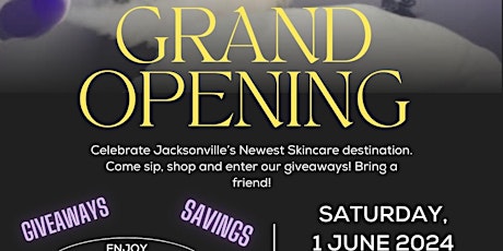 Skincare Studio Grand Opening