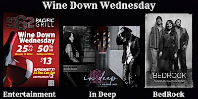Hauptbild für Wine Down Wednesday - Live Music