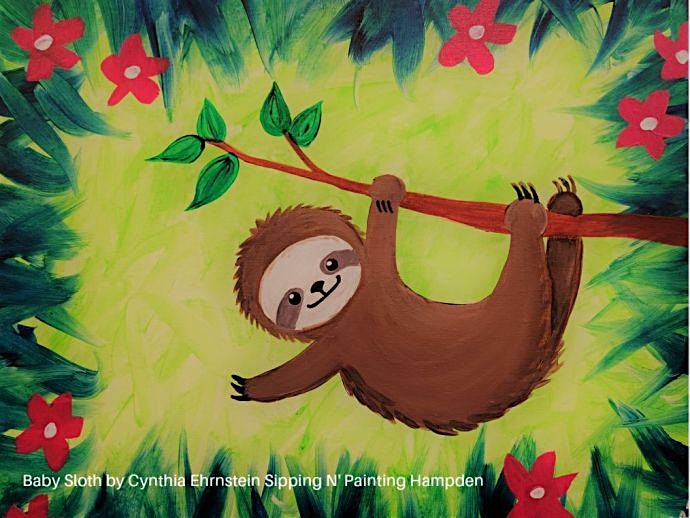 Kid's Camp Baby Sloth Mon June 10th 10am-Noon $35