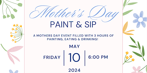 Imagem principal do evento Mother’s Day Paint & Sip