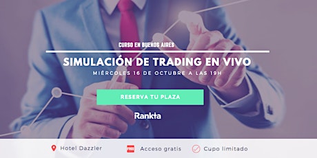 Imagen principal de Simulación de trading en vivo