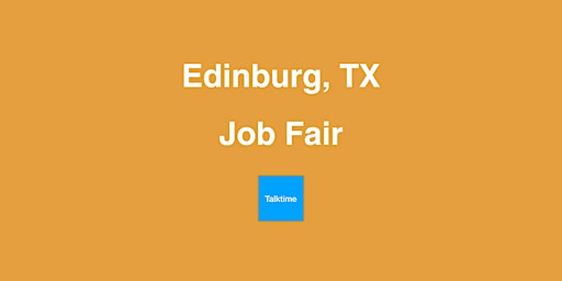 Hauptbild für Job Fair - Edinburg