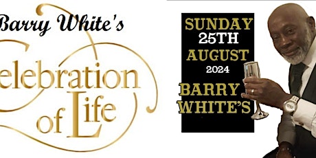 BARRY WHITE'S CELEBRATION OF LIFE ON THE RIVER
