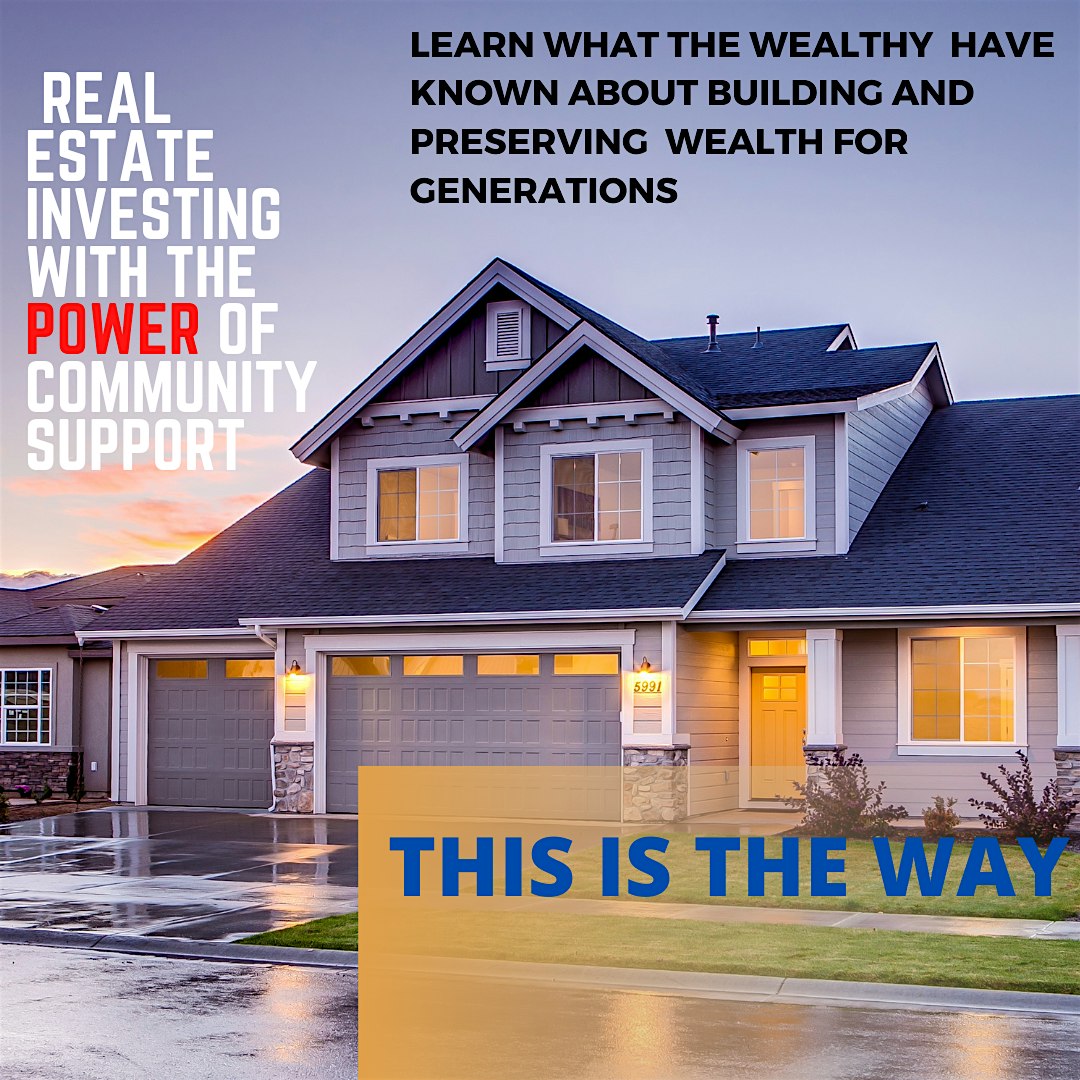 Real Estate- Create wealth investing in Real Estate-Tyler