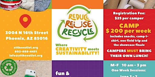 Imagen principal de Reduce, Reuse, Recycle - Where Creativity Meets Sustainability - Session 1
