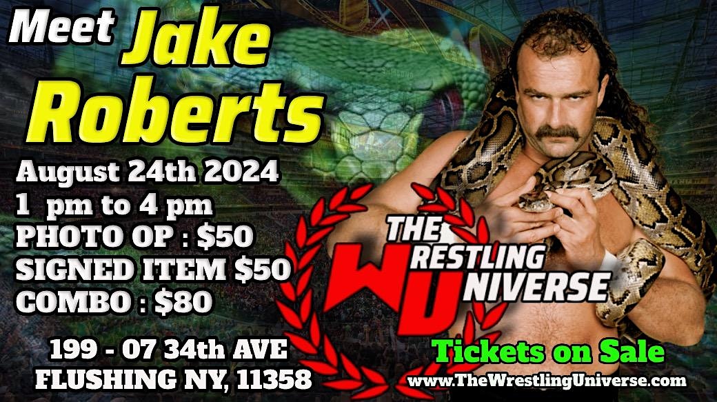 Jake \u201cThe Snake\u201d Roberts & \u201cMr. USA\u201d Tony Atlas at Wrestling Universe