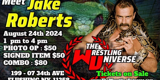 Jake “The Snake” Roberts & “Mr. USA” Tony Atlas at Wrestling Universe  primärbild