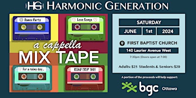 Imagem principal do evento Harmonic Generation presents "a cappella MIX TAPE"