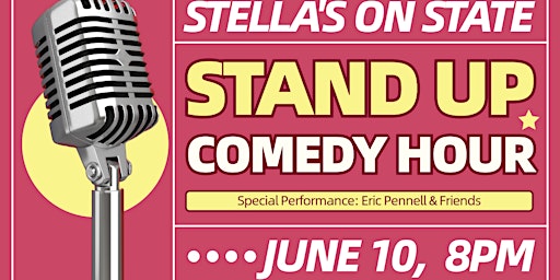 Primaire afbeelding van Stand Up Comedy Hour at Stella's on State