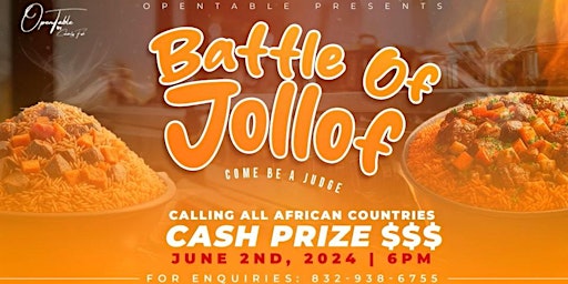 Imagem principal do evento Battle of Jollof