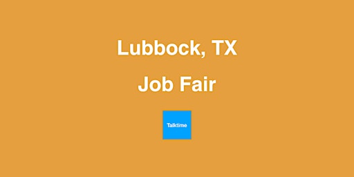 Primaire afbeelding van Job Fair - Lubbock