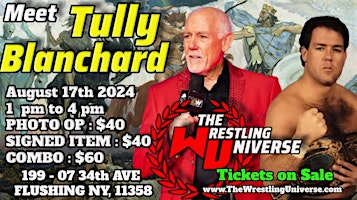 Imagem principal do evento Tully Blanchard at Wrestling Universe