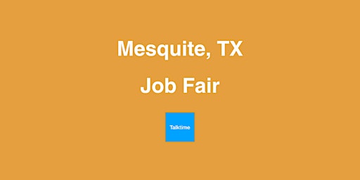 Job Fair - Mesquite primary image