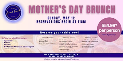 Immagine principale di H&S Soul Food's, Soul Sunday Mother's Day Brunch 