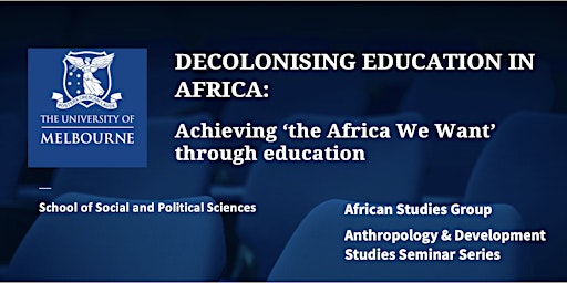 Imagem principal do evento Decolonising education in Africa