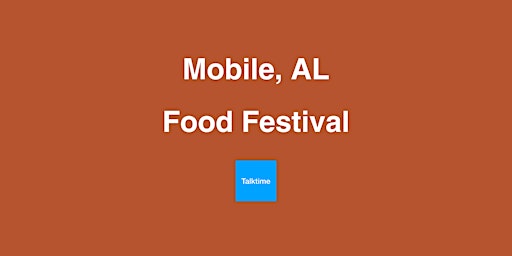 Food Festival - Mobile primary image