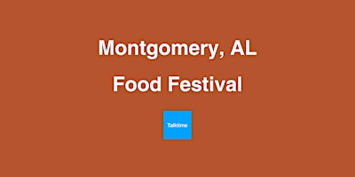 Imagem principal do evento Food Festival - Montgomery